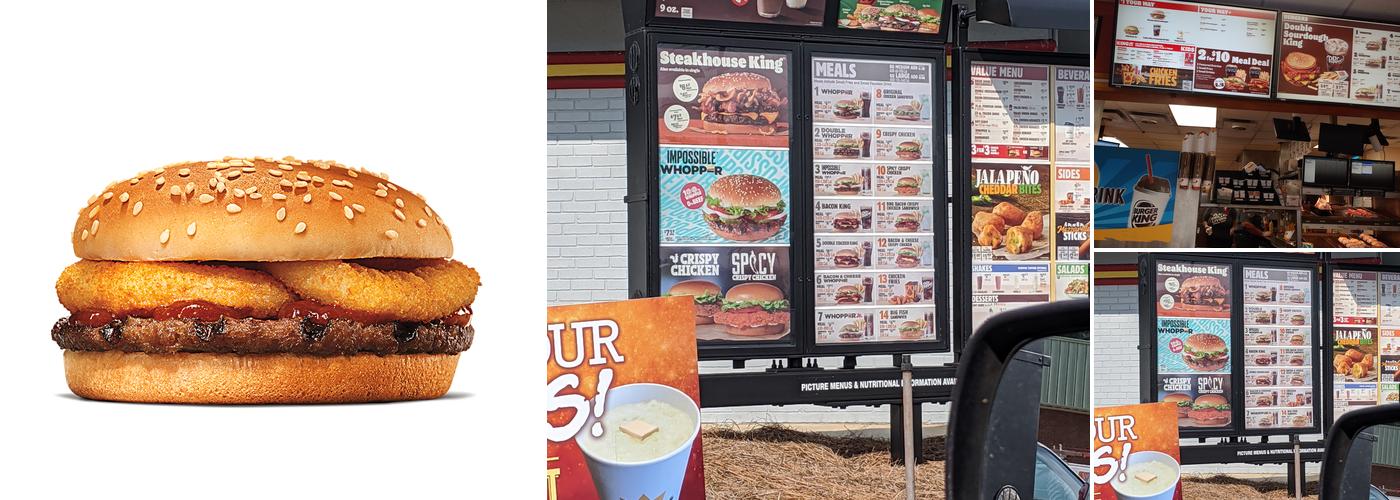 Burger King Menu