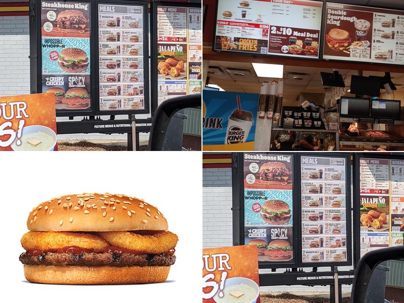 Burger King Menu