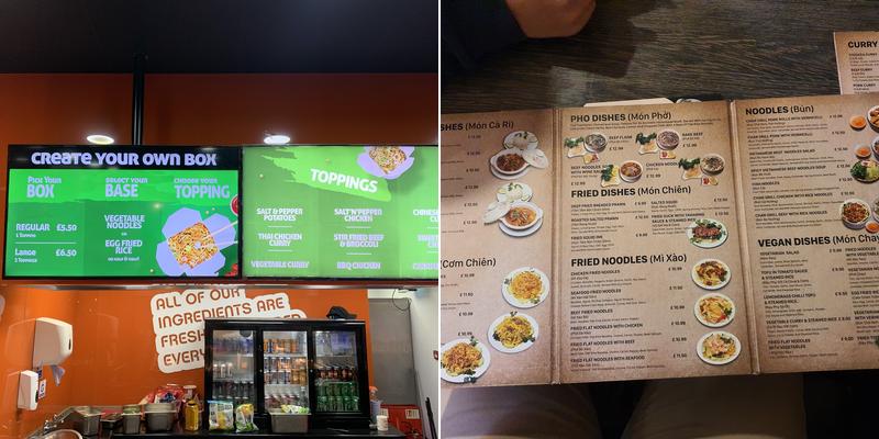 Chopstix Menu