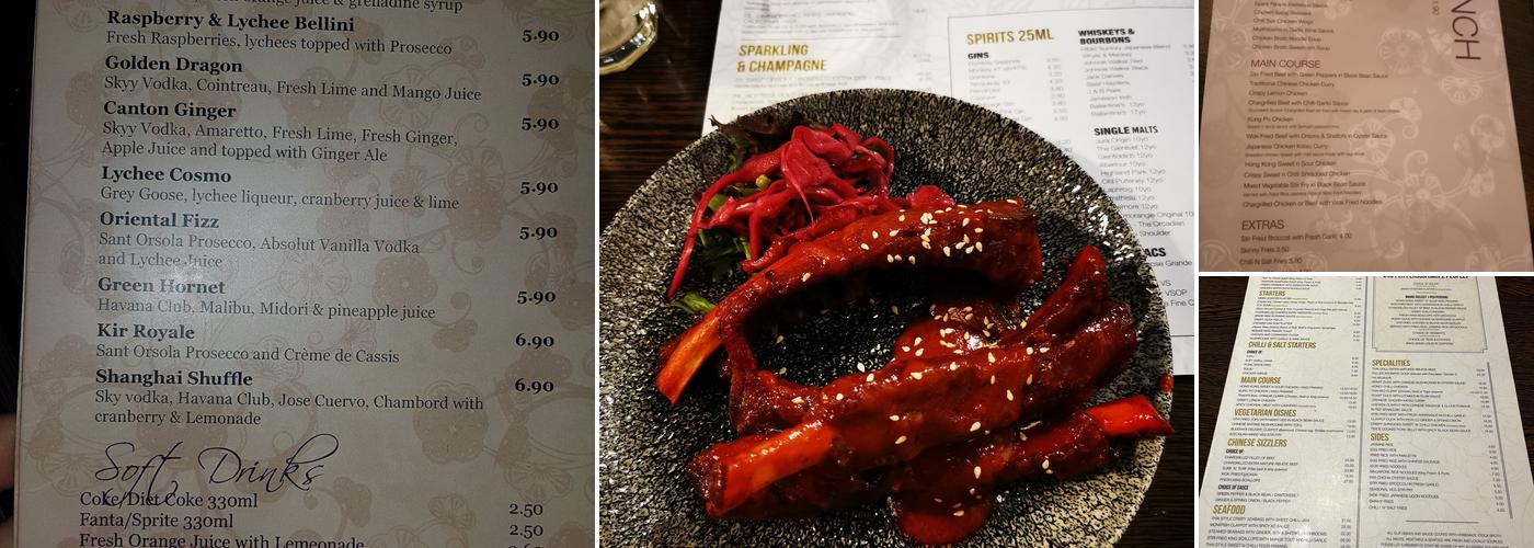 Lychee Oriental Menu