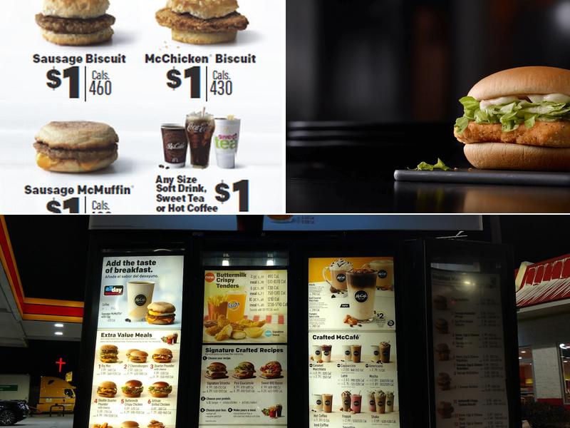 McDonald's Menu