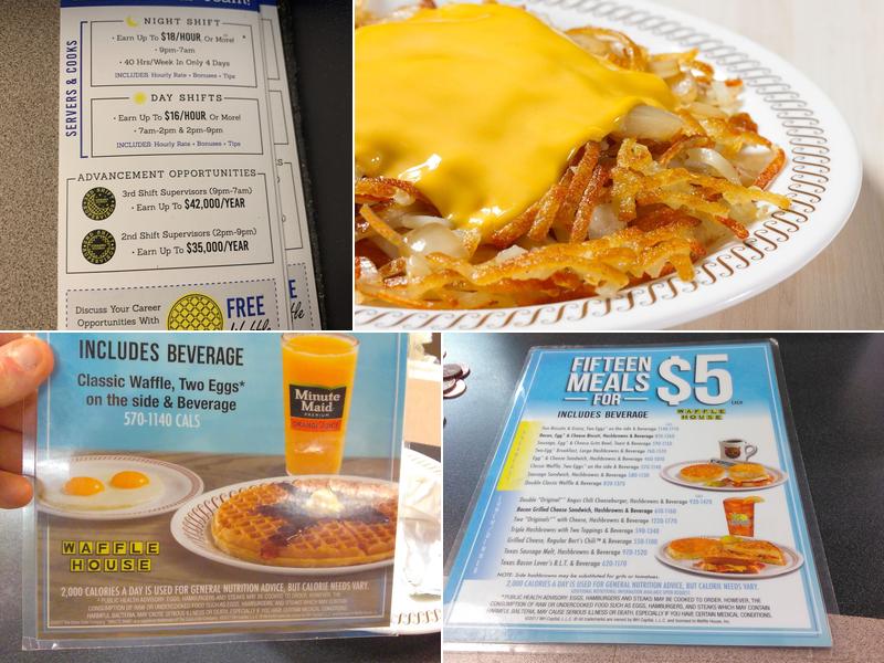 Waffle House Menu