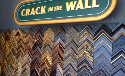Crack in the Wall Picture Frames