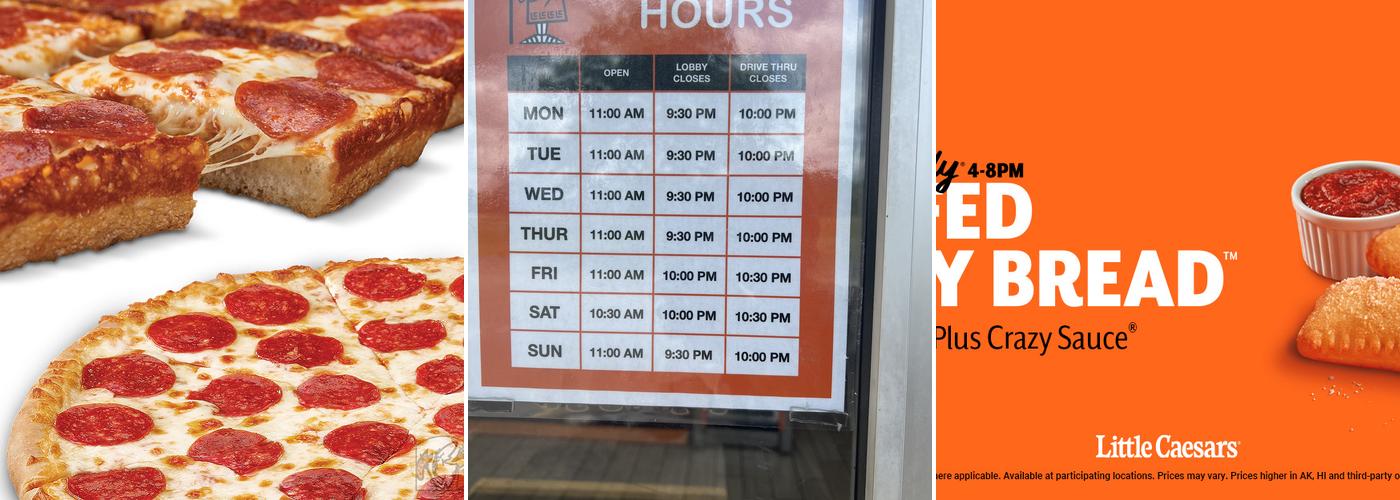 Little Caesars Pizza Menu