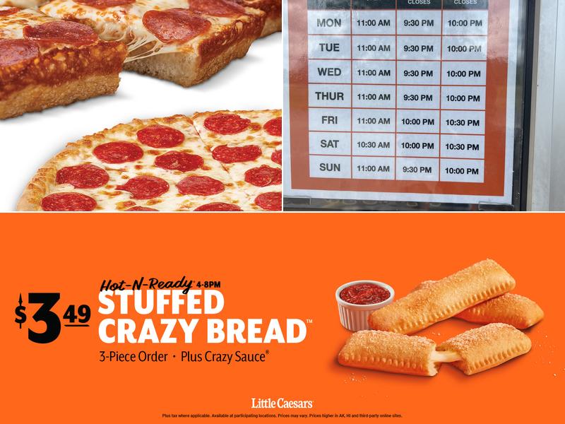 Little Caesars Pizza Menu