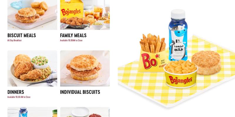 Bojangles Menu