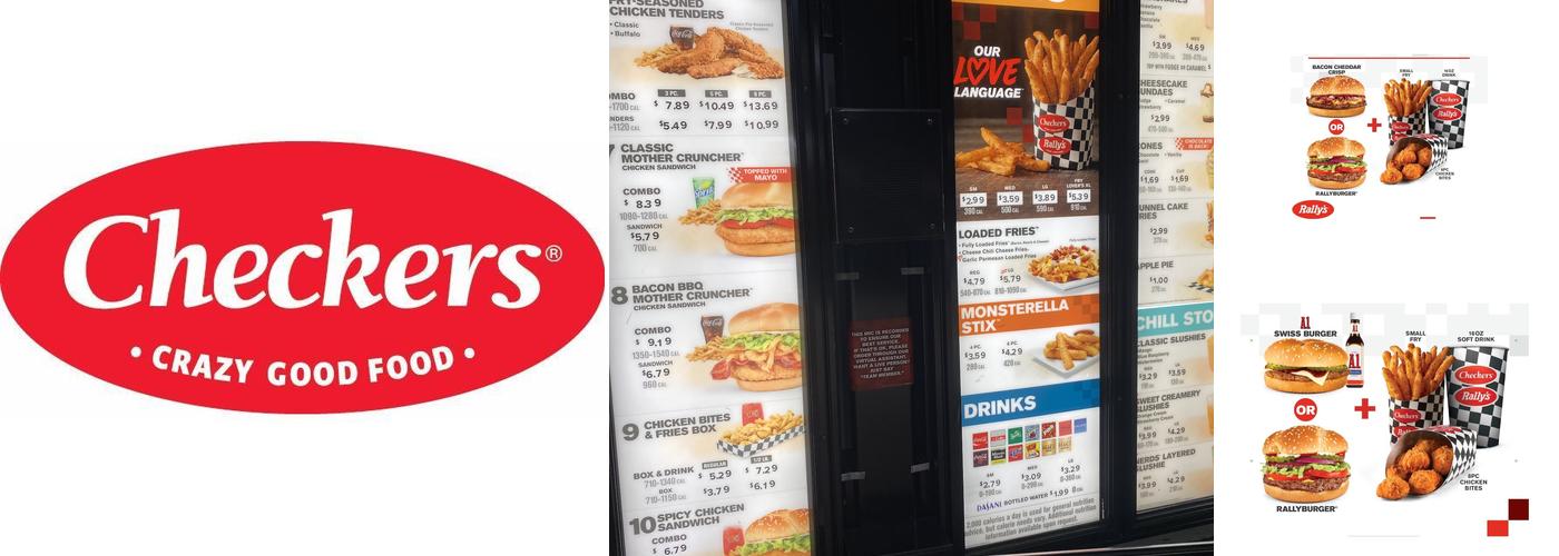 Checkers Menu