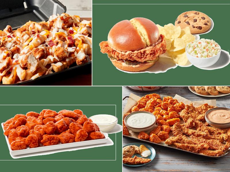 Zaxbys Chicken Fingers & Buffalo Wings