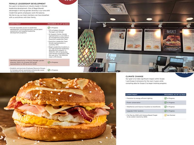 Einstein Bros. Bagels Menu