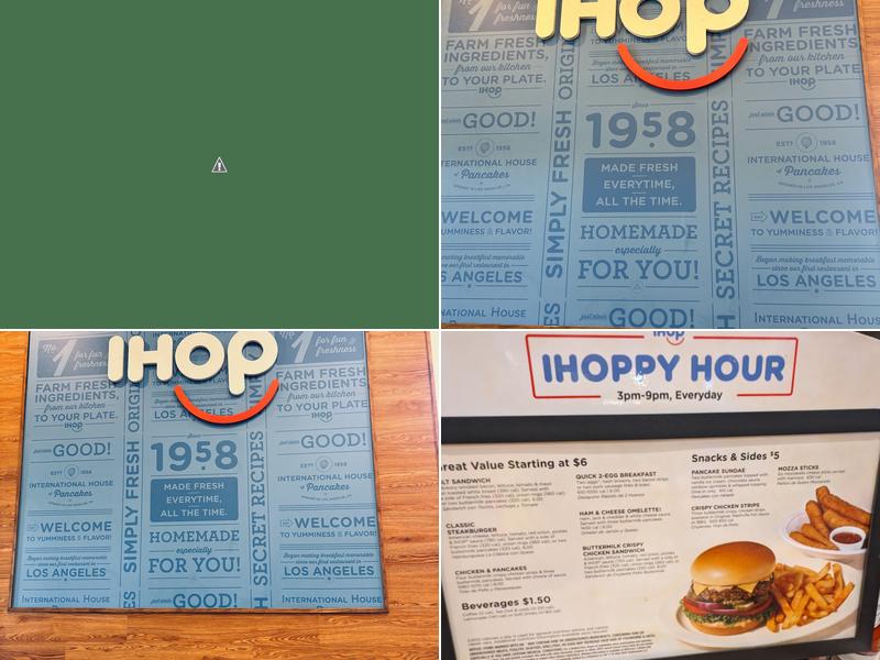IHOP Menu