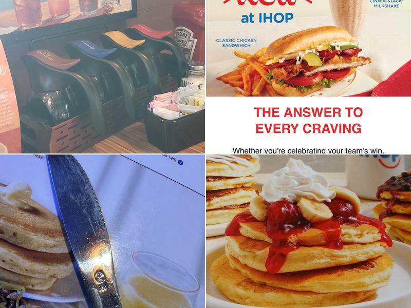 IHOP Menu