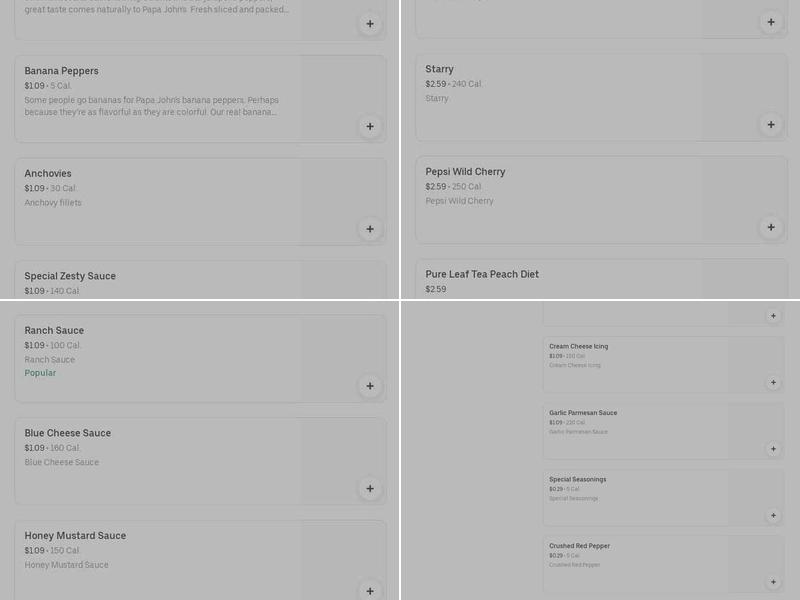 Coming Soon - Papa Johns Pizza Menu