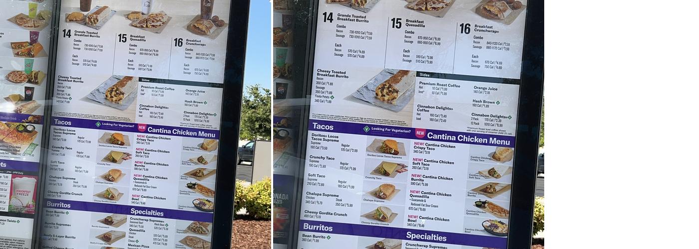 Taco Bell Menu