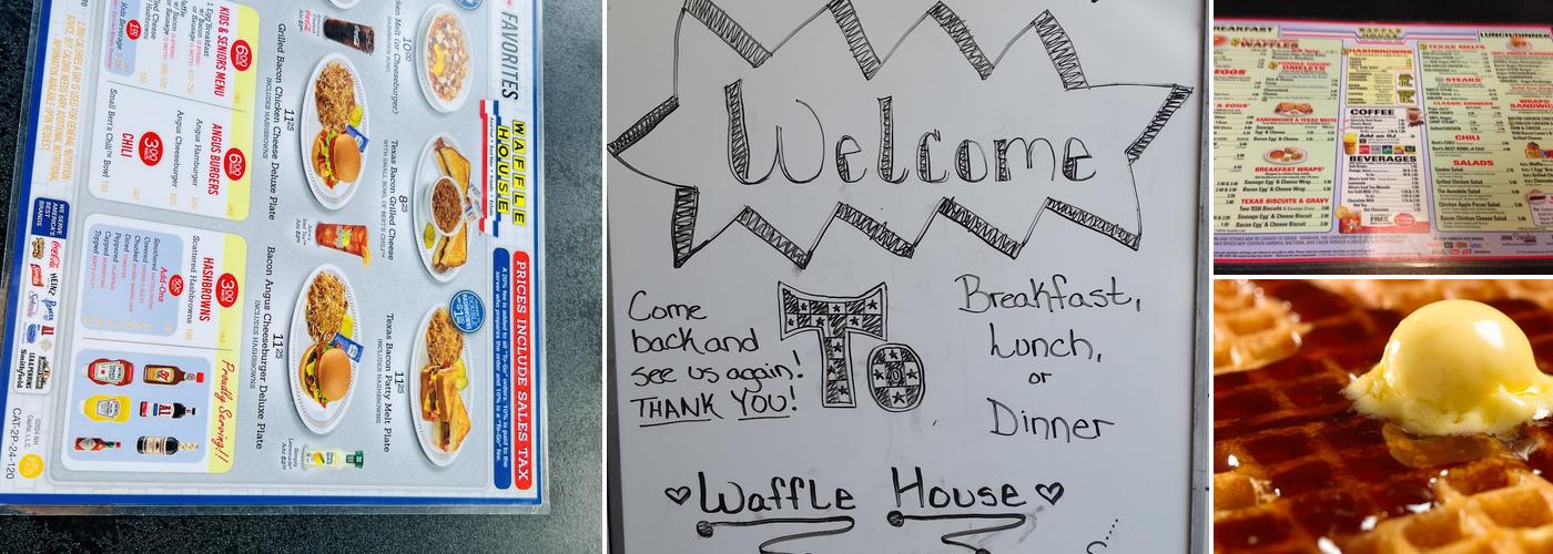 Waffle House Menu