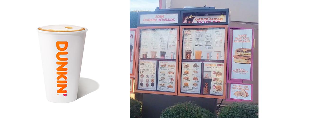 Dunkin' Menu