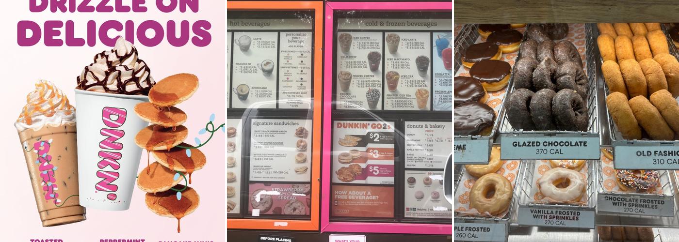 Dunkin' Menu