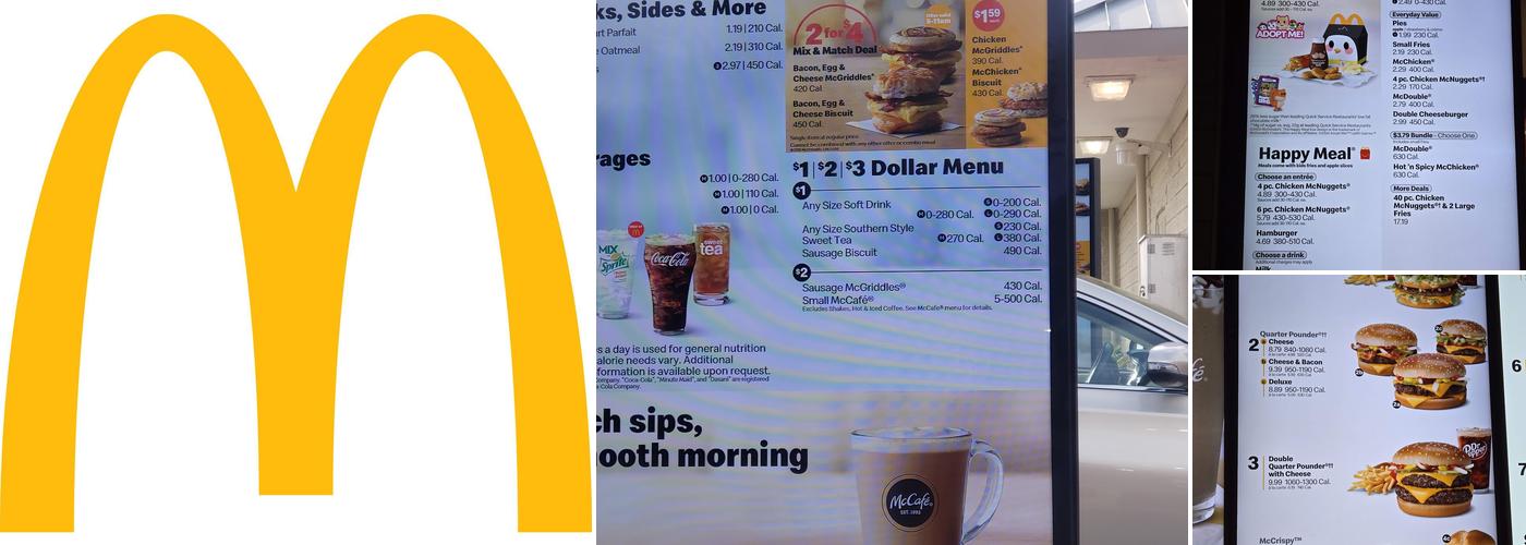 McDonald's Menu