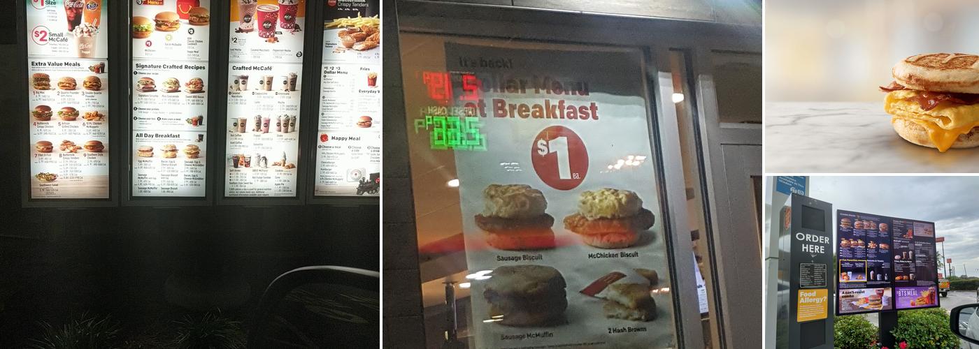 McDonald's Menu