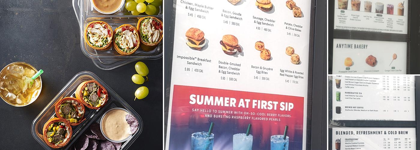 Starbucks Menu