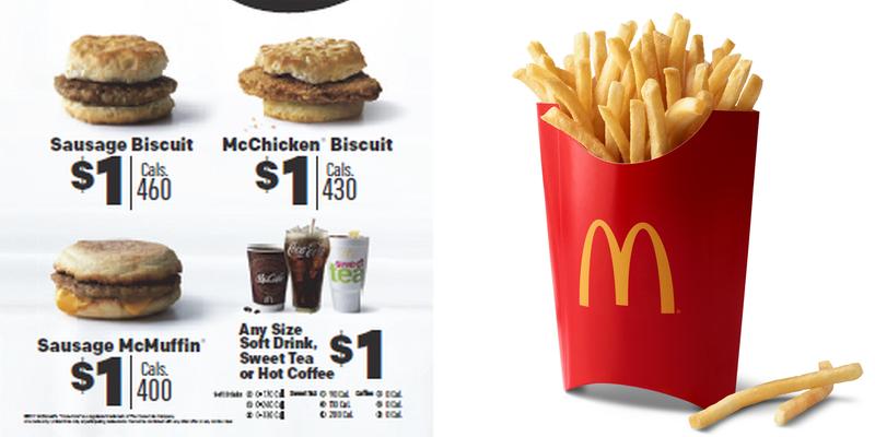 McDonald's Menu