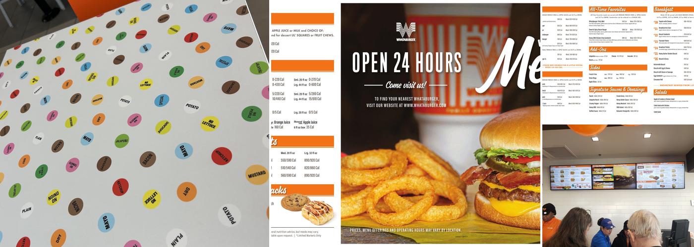 Whataburger Menu