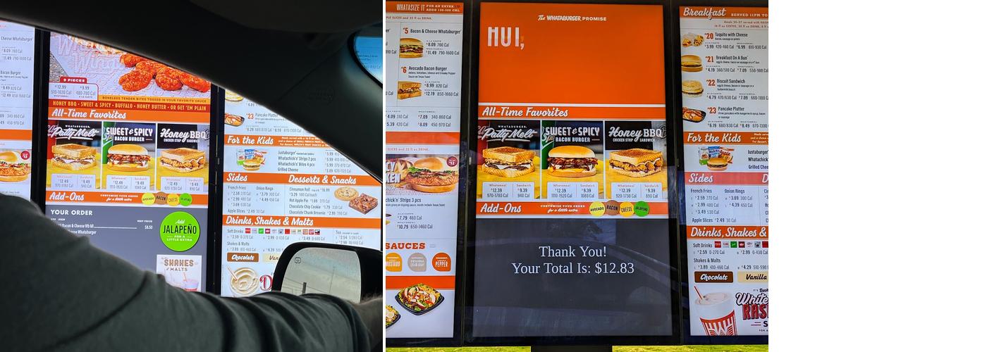 Whataburger Menu