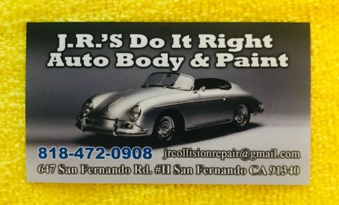 J.R.'S Do It Right Auto Body