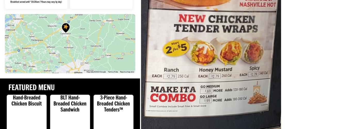 Hardee’s Menu