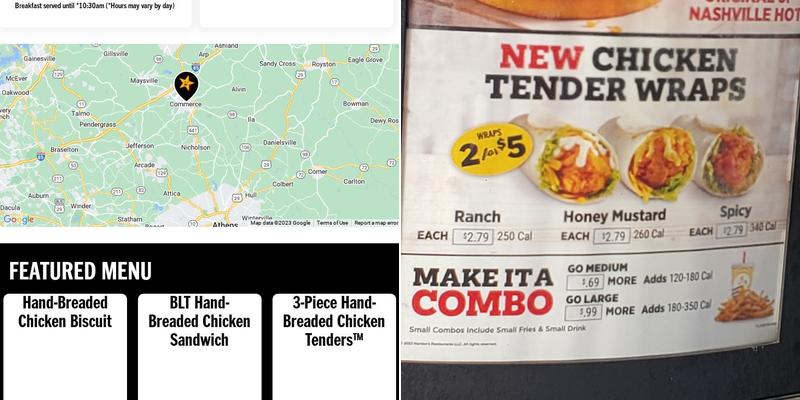 Hardee’s Menu
