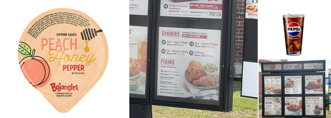 Bojangles Menu