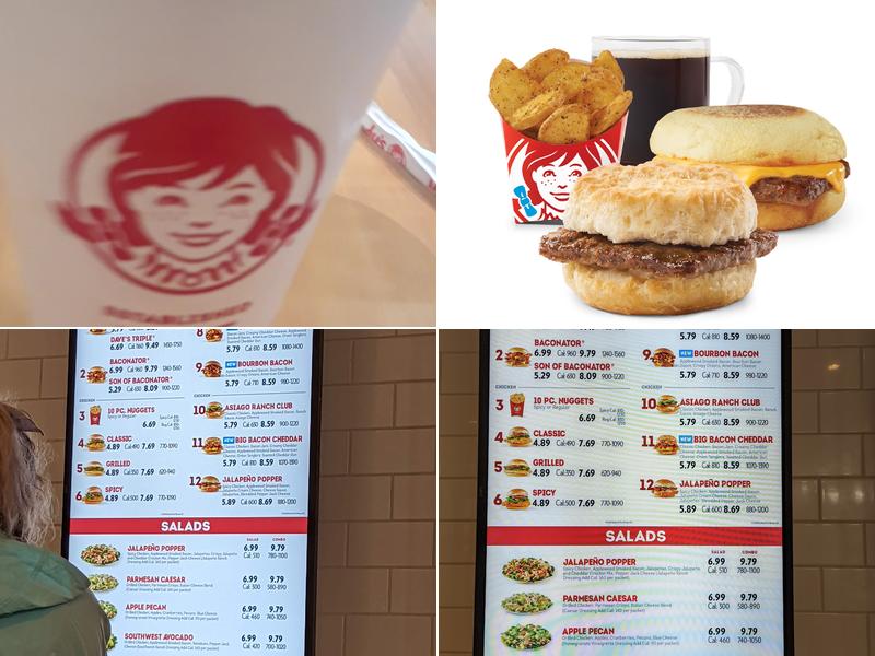 Wendy's Menu