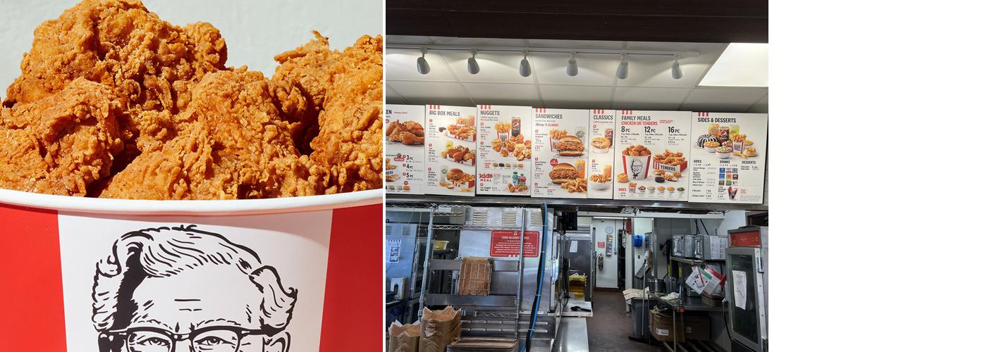 KFC Menu