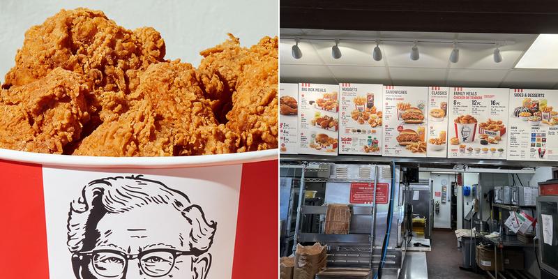 KFC Menu