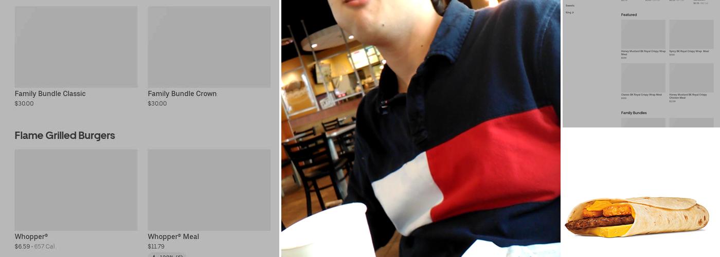 Burger King Menu