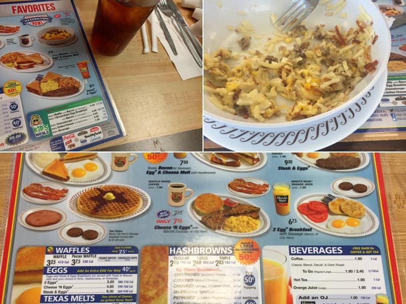 Waffle House Menu