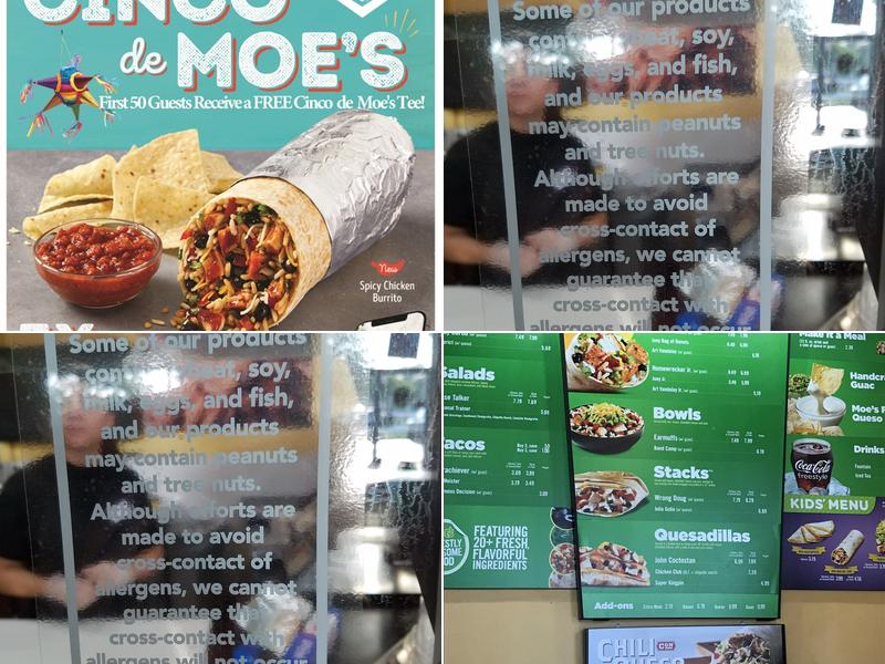 Moe's Southwest Grill Menu
