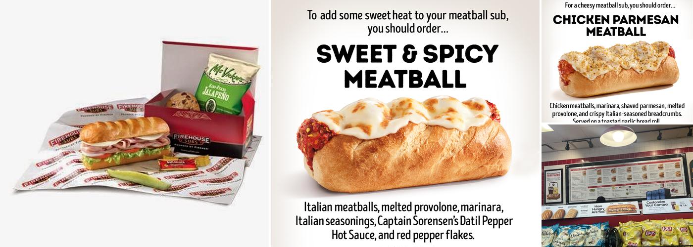 Firehouse Subs Hamilton Mill Menu