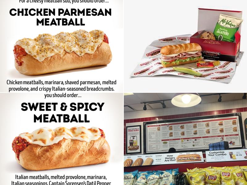 Firehouse Subs Hamilton Mill Menu