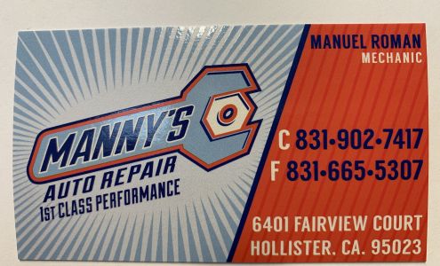 Manny’s Auto Repair and collision
