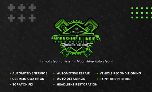 Moonshine Auto Repair and Detailing 6904 E 400th Rd, Martinsville Illinois 62442