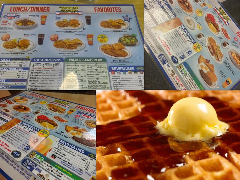 Waffle House Menu