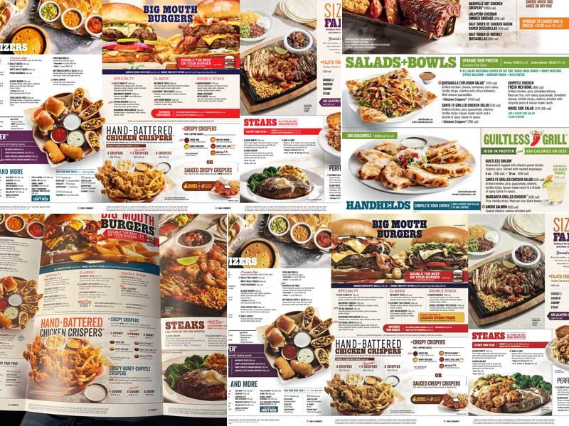 Chili's Grill & Bar Menu