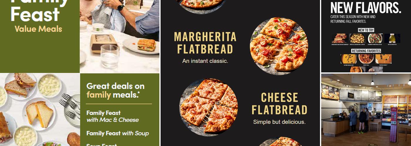 Panera Bread Menu