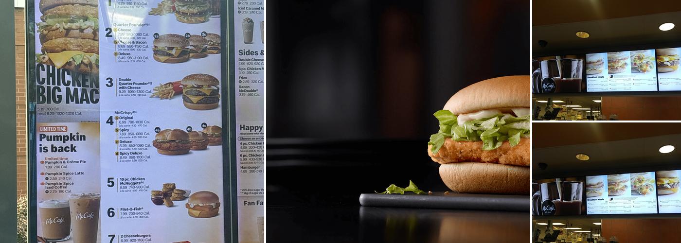 McDonald's Menu