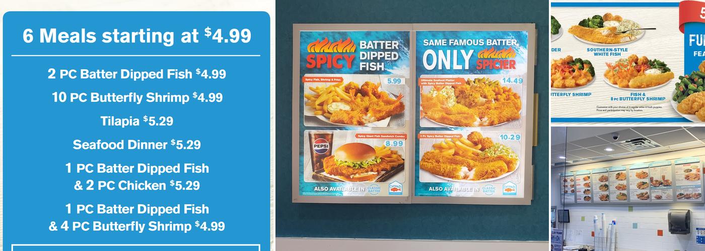 Captain D's Menu