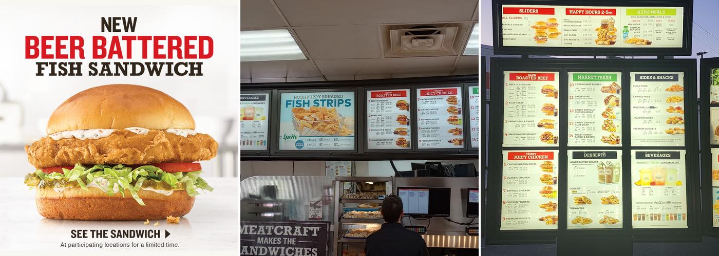 Arby's Menu
