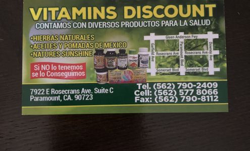 Vitamins Discount