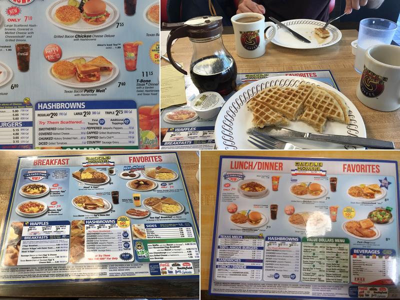 Waffle House Menu