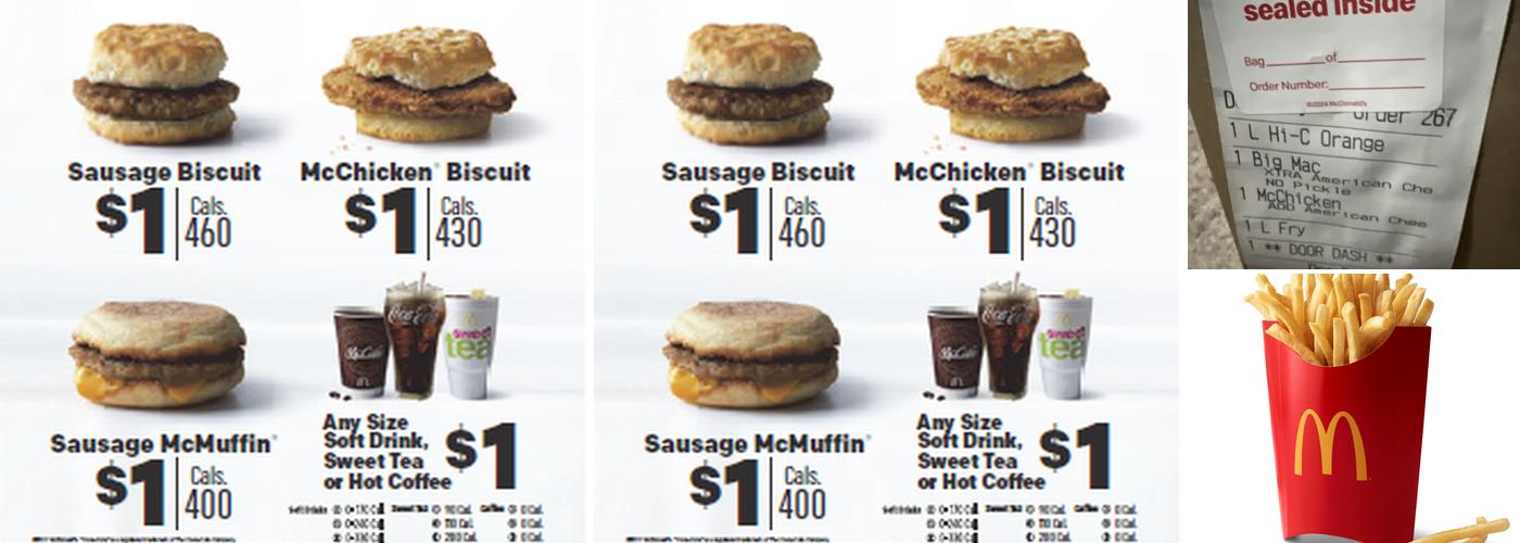 McDonald's Menu