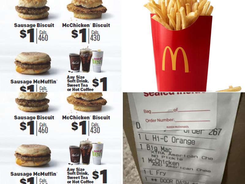 McDonald's Menu